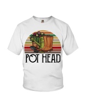 Gift For Gardener Pot Head Youth T-Shirt tile