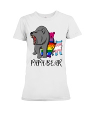 LGBT Pride Gift Papa Bear Premium Fit Ladies Tee tile