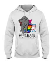 LGBT Pride Gift Papa Bear Hooded Sweatshirt tile