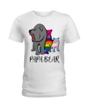 LGBT Pride Gift Papa Bear Ladies T-Shirt tile