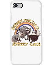 Gift For Raccoon Lover Support Your Local Street Cats Phone Case tile