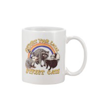 Gift For Raccoon Lover Support Your Local Street Cats Mug tile