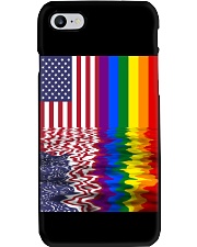 American LGBT Flag Phone Case tile