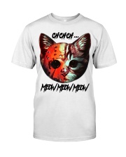 Cat Lover Chchch Meow Meow Meow Classic T-Shirt tile
