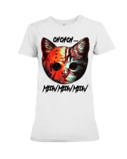 Cat Lover Chchch Meow Meow Meow Premium Fit Ladies Tee tile