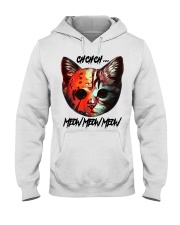 Cat Lover Chchch Meow Meow Meow Hooded Sweatshirt tile