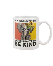 Animal Lover Elephant In A World Where You Can Be Anything Be Kind Mug tile