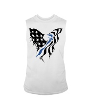 Police Gift USA Flag Eagle Sleeveless Tee tile