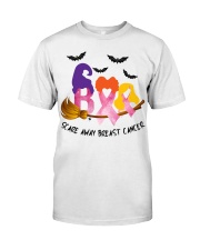 Awareness Boo Scare Away Breast Cancer Premium Fit Mens Tee tile