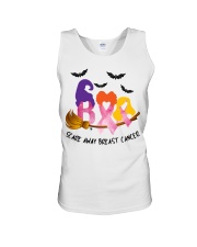 Awareness Boo Scare Away Breast Cancer Unisex Tank tile