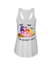 Awareness Boo Scare Away Breast Cancer Ladies Flowy Tank tile