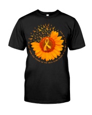 Multiple Sclerosis Awarerness Sunflower We Don't Know How Strong We Are Premium Fit Mens Tee tile