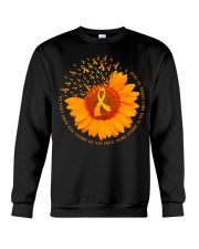 Multiple Sclerosis Awarerness Sunflower We Don't Know How Strong We Are Crewneck Sweatshirt tile