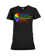 LGBT Pride Gift Equal Right For Others Premium Fit Ladies Tee tile
