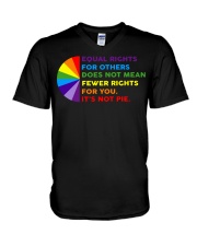 LGBT Pride Gift Equal Right For Others V-Neck T-Shirt tile