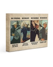 Be Strong When Weak Be Brave When Scared Gallery Wrapped Canvas Prints tile