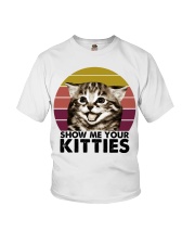 Gift For Cat Lover Show Me Your Kitties American Shorthair Youth T-Shirt tile