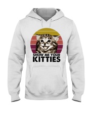 Gift For Cat Lover Show Me Your Kitties American Shorthair Hooded Sweatshirt tile