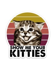 Gift For Cat Lover Show Me Your Kitties American Shorthair Sticker tile