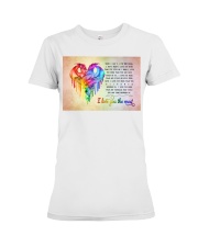 LGBT Pride Gift Dragon I Love You The Most Premium Fit Ladies Tee tile