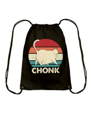 Gift For Cat Lover Chock White Cat Drawstring Bag tile