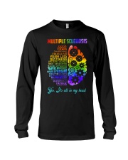 Multiple Sclerosis Awarerness Brain Yes It's All In My Head Long Sleeve Tee tile