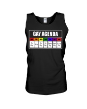 LGBT Pride Gift Gay Calender Unisex Tank tile