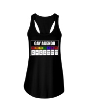 LGBT Pride Gift Gay Calender Ladies Flowy Tank tile