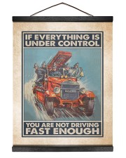 If Everything Is Under Control 16x20 Black Hanging Canvas thumbnail
