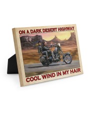 Racing Gift On A Dark Desert Highway Easel-Back Gallery Wrapped Canvas tile