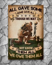 Veteran Gift All Gave Some Some Gave All Through We May Not Know Them We Owe All 11x17 Poster aos-poster-portrait-11x17-lifestyle-13