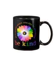 LGBT Pride Gift Flower Be Kind Mug tile
