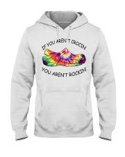 Crocs Gift If You Aren't Crocin' You Aren't Rockin' Hooded Sweatshirt tile