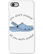 Crocs Gift You Ain't Rokin' If You Ain't Crocin' Phone Case tile