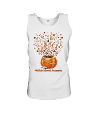 Multiple Sclerosis Awareness Hallowen Pumpkin Unisex Tank tile