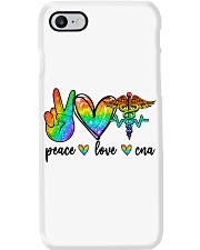 Nurse Gift Peace Love Cna Phone Case tile