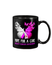 Breast Cancer Awareness Butterflies Hope For A Cure Mug tile
