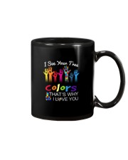 Autism Awareness I See Your True Colors Mug tile