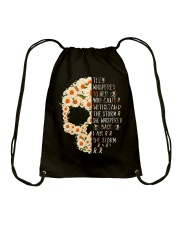 Multiple Sclerosis Awarerness Flowers They Whispered To Her Drawstring Bag tile