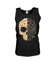 Multiple Sclerosis Awarerness Flowers They Whispered To Her Unisex Tank tile