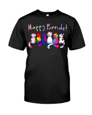 LGBT Pride Gift Cat Love Happy Purride Premium Fit Mens Tee tile
