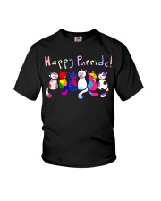 LGBT Pride Gift Cat Love Happy Purride Youth T-Shirt tile