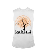 Multiple Sclerosis Awarerness Tree Ribbons In A World Where You Can Be Anything Be Kind Sleeveless Tee tile