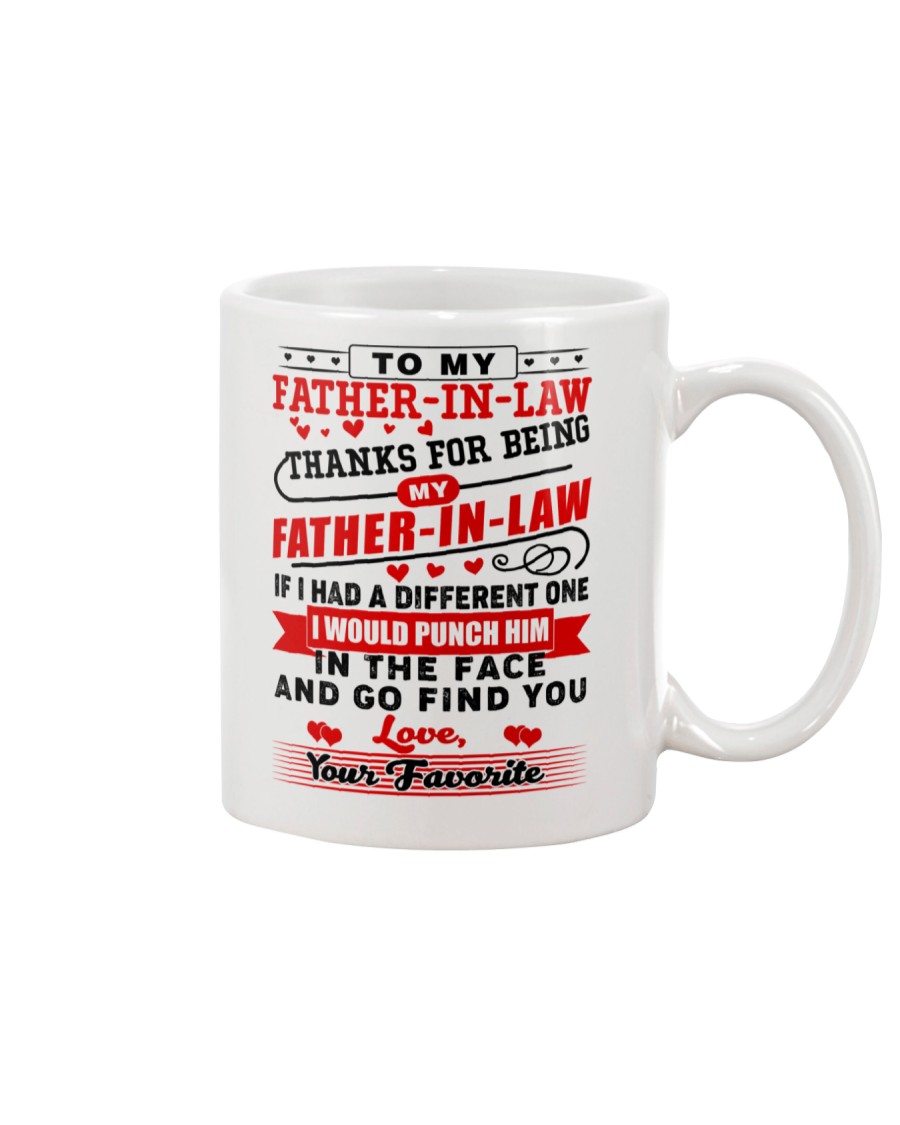 To My Father-In-Law Mug