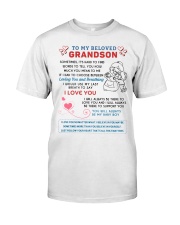 To My Beloved Grandson Classic T-Shirt thumbnail