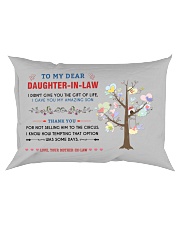 To My Daughter-In-Law - Family Tree Rectangular Pillowcase front