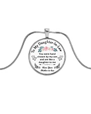 To my dear Daughter-In-Law Metallic Circle Necklace thumbnail