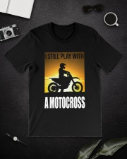 I STILL PLAY WITH MOTOCROSS Classic T-Shirt lifestyle-mens-crewneck-front-16