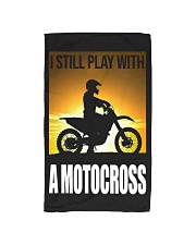 I STILL PLAY WITH MOTOCROSS Hand Towel thumbnail