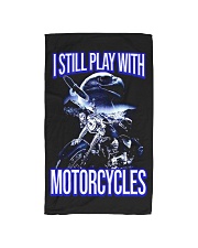 I STILL PLAY WITH - MOTORCYCLES Hand Towel thumbnail